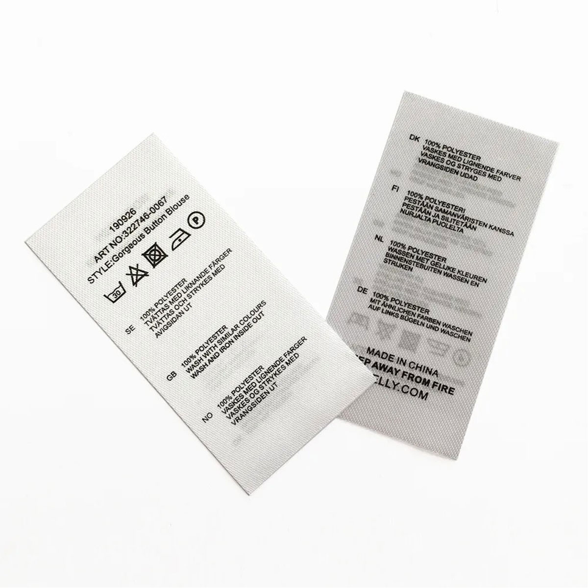 Woven & Printing Label 5